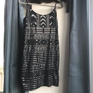 Express Sequin Cocktail/Party Dress